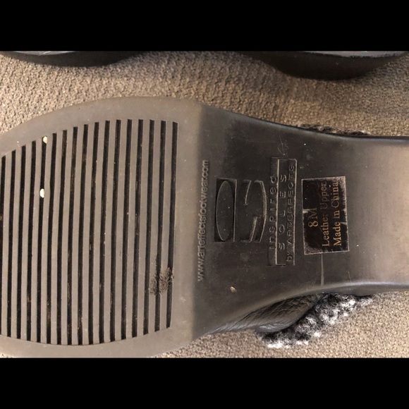 Inspired Soles By Arteffects Black Leather Shoes 8 - Picture 6 of 6